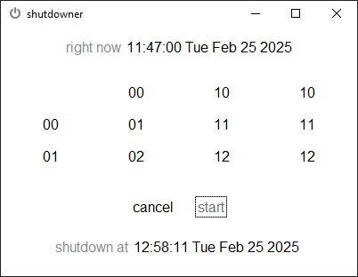 Shutdown Scheduler Demo